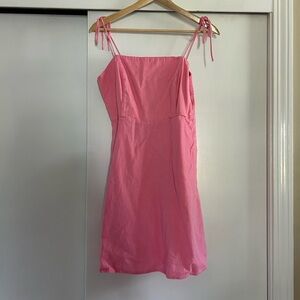 Old Navy Pink Mini Dress with Spaghetti Straps